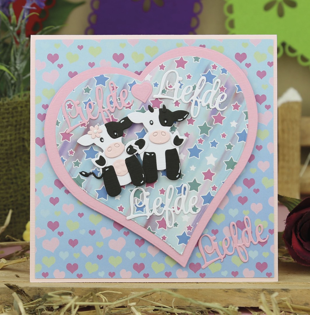 Designed by Anna - Mix and Match Cutting Dies - Charlie Cow