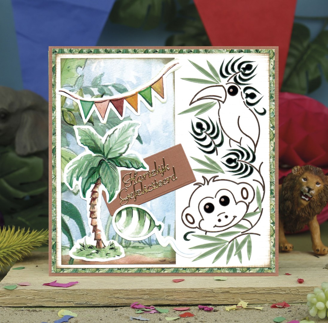 Push Out - Yvonne Creations - Jungle Party - Small Elements - A