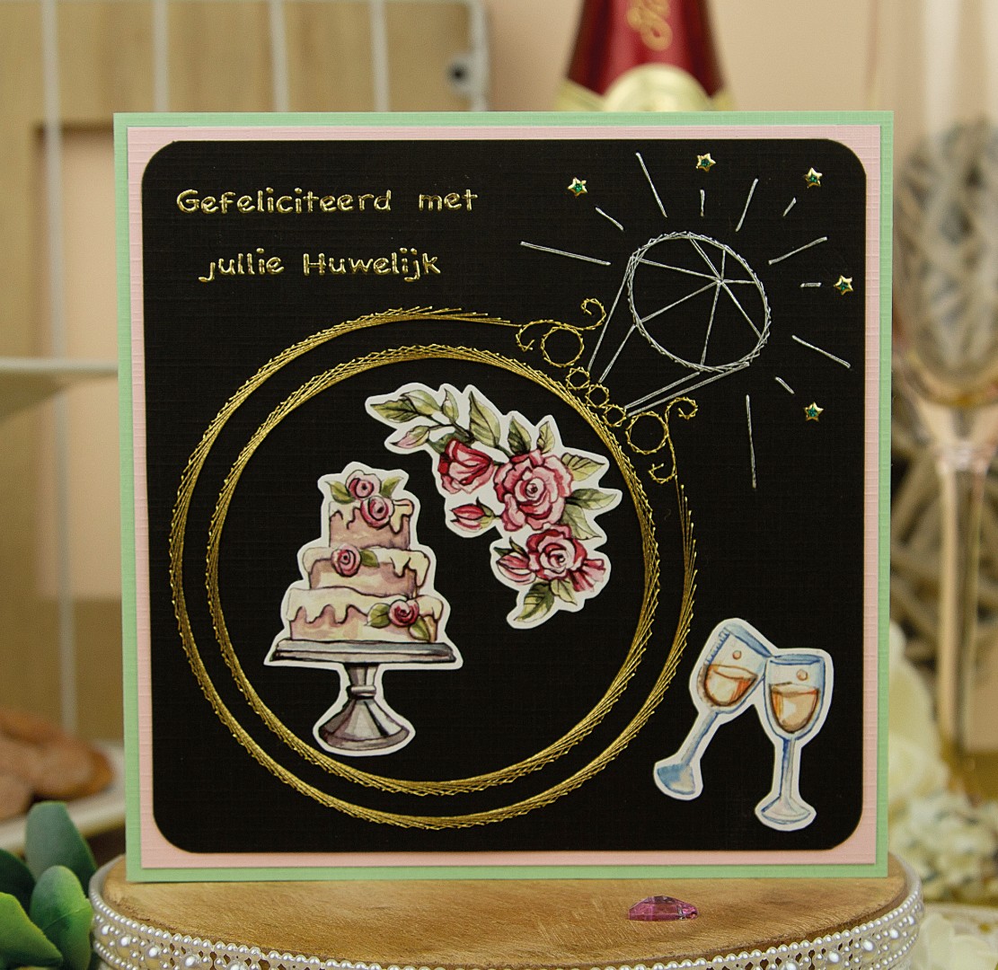 Cutting Sheet - Yvonne Creations - Wedding Time - Small Elements A