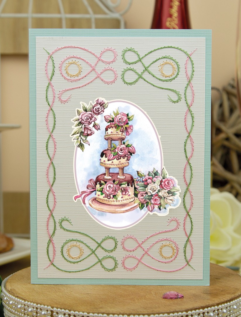 3D Push-Out - Yvonne Creations - Wedding - Wedding Cakes