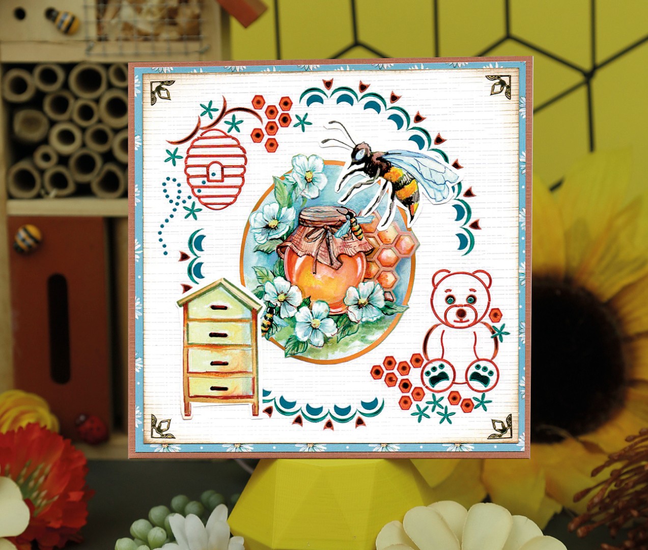 Push out - Yvonne Creations - Bee Honey - Small Elements A