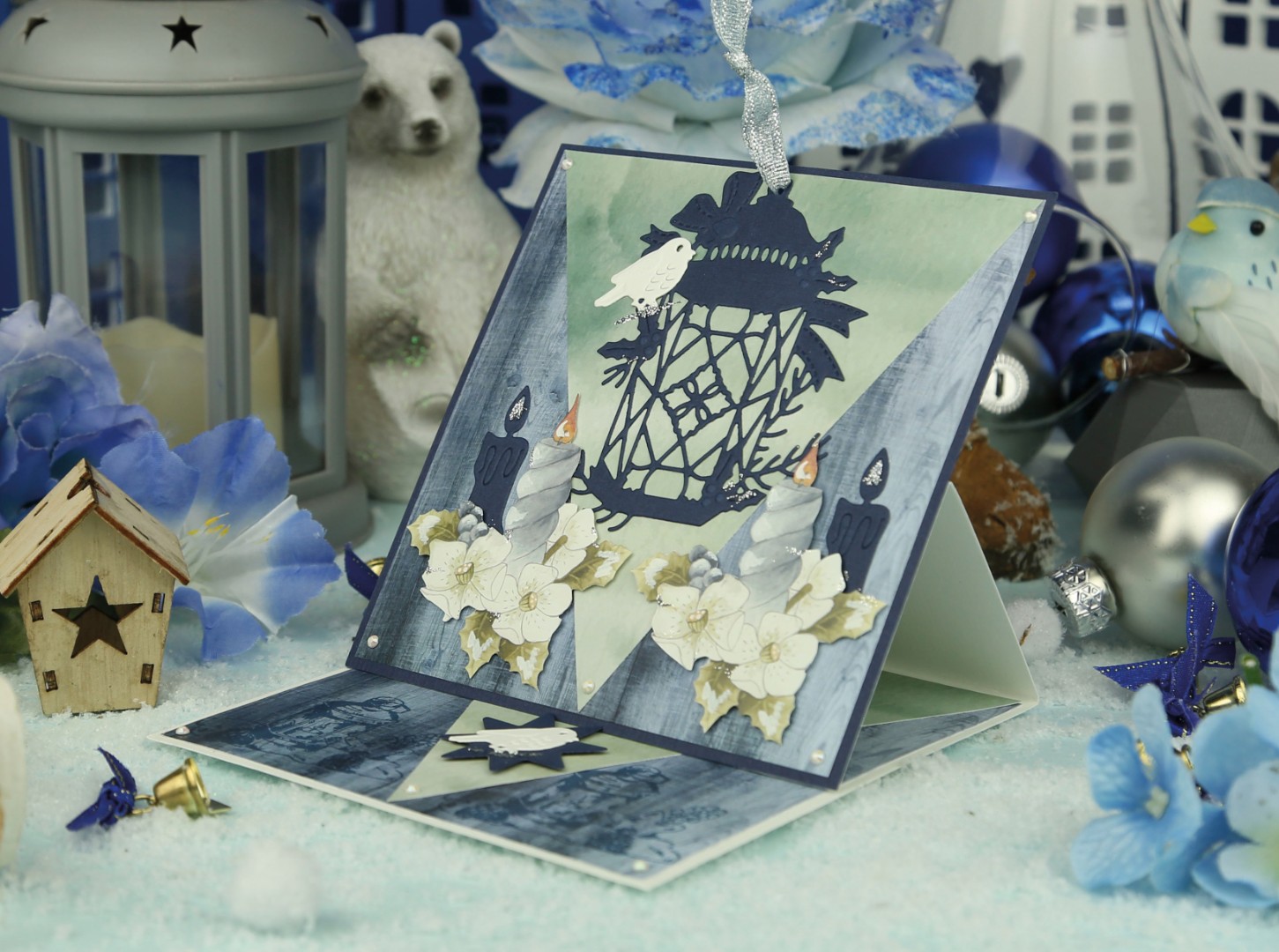 Dies - Precious Marieke - Christmas Blues - Christmas Lantern