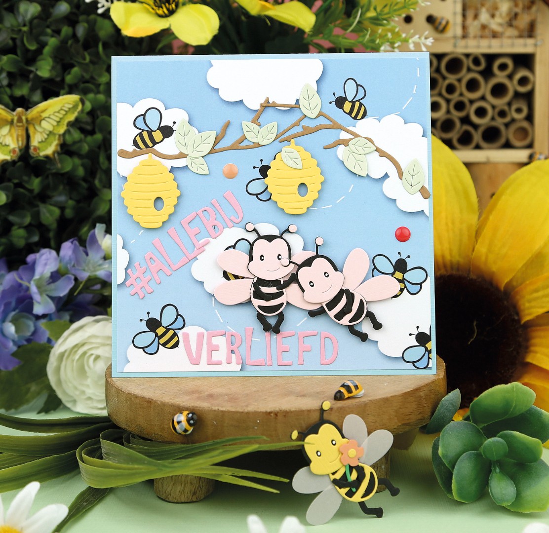 Designed by Anna - Mix and Match Cutting Dies - Bee Hive