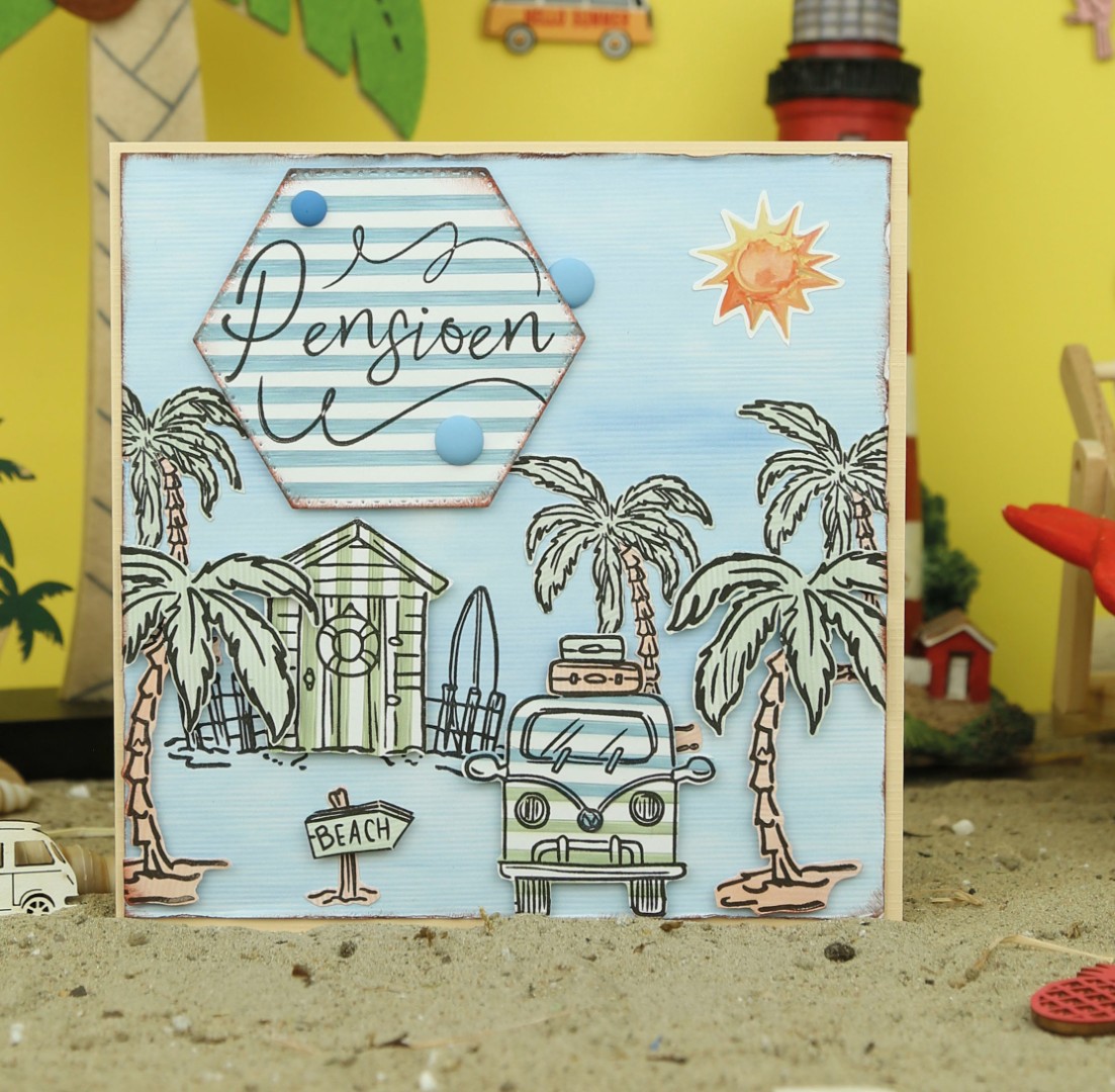 Clear Stamps - Yvonne Creations - Summer Vibes