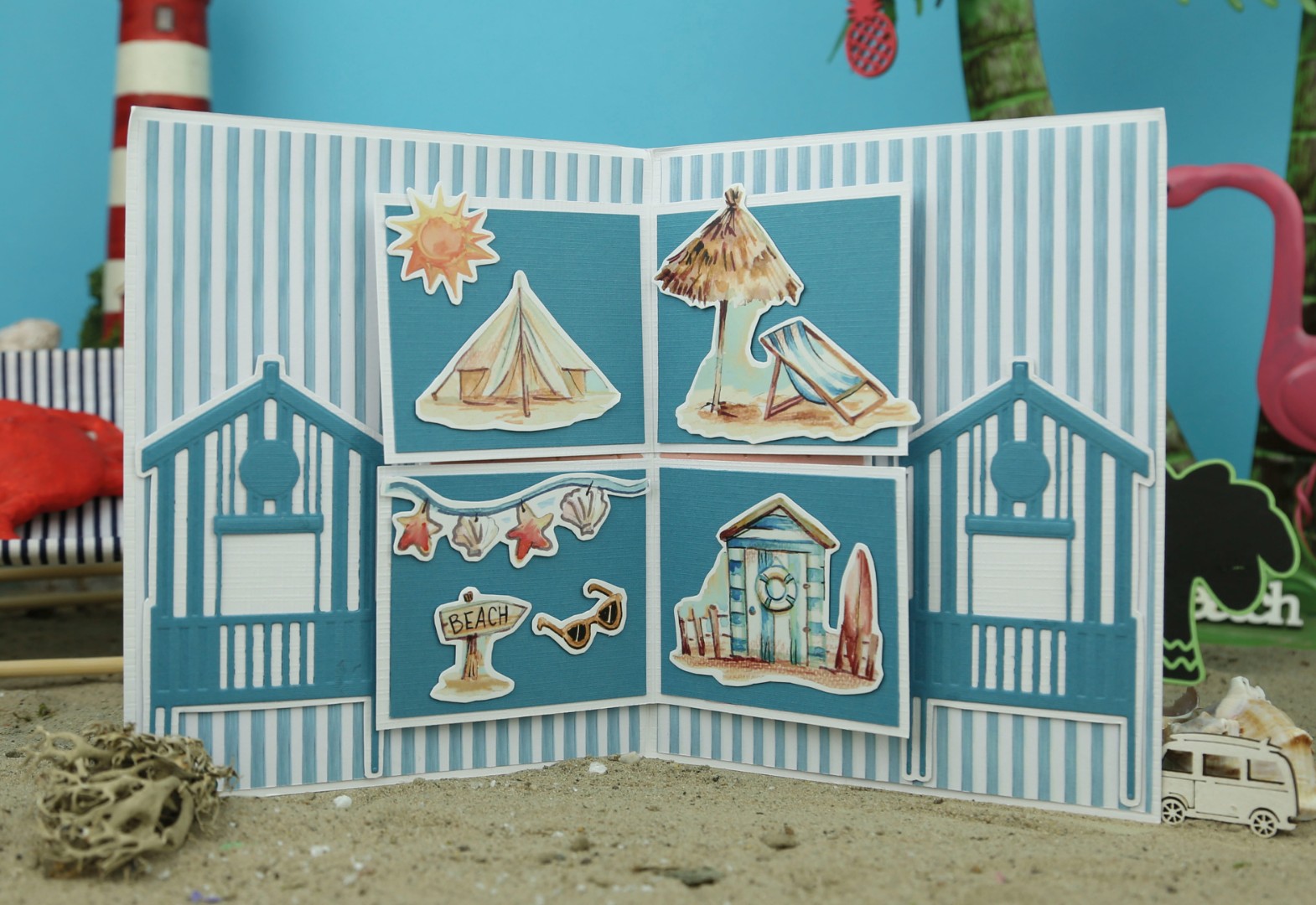 Cutting Sheet - Yvonne Creations - Summer Vibes - Small Elements B
