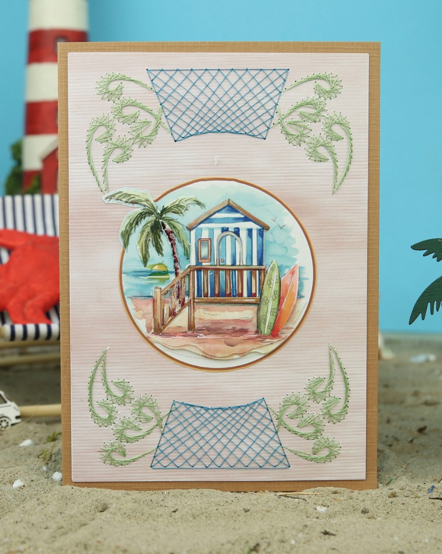 3D Push Out - Yvonne Creations - Summer Vibes - beach