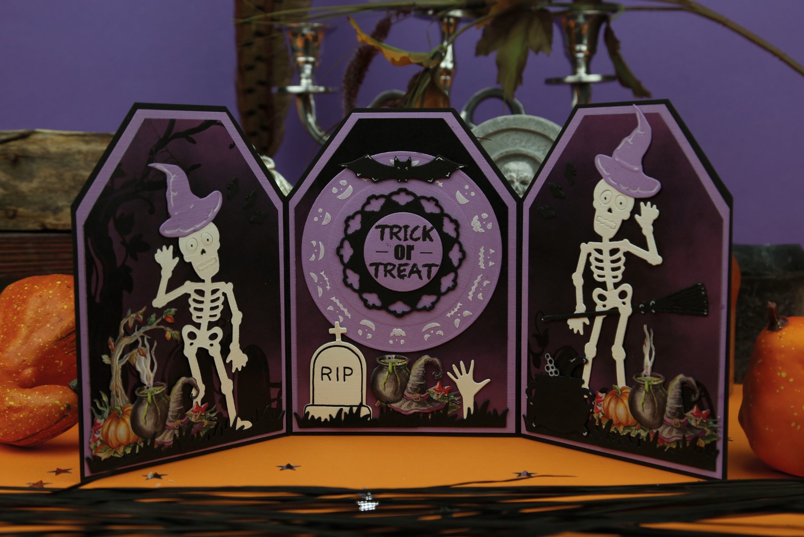 Dies - Yvonne Creations - Trick or Treat - Trick or Treat