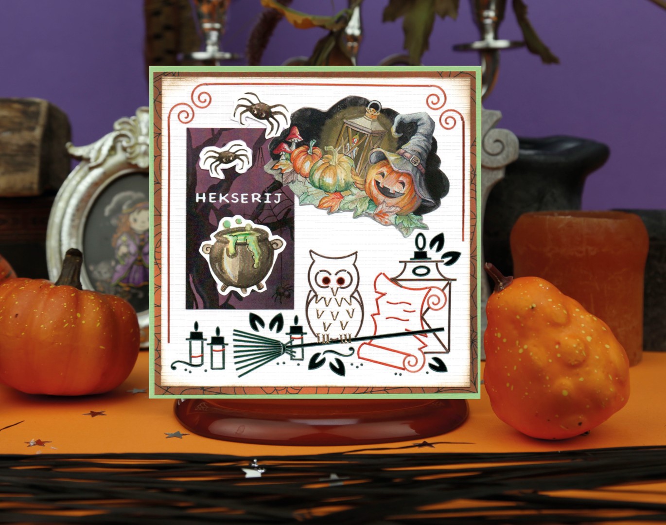 3D Push-Out - Yvonne Creations - Trick or Treat - Halloween Pumpkin