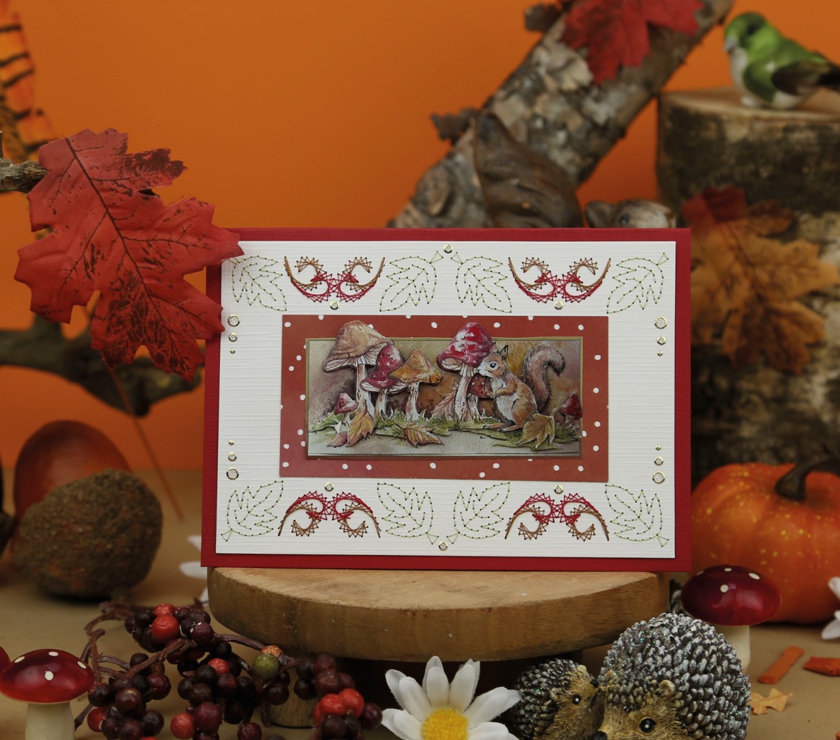 3D Cutting Sheet - Yvonne Creations - Awesome Autumn - Fox