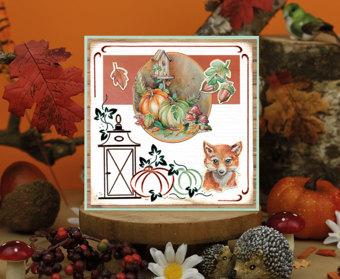 Cutting Sheet - Yvonne Creations - Small Elements Autumn