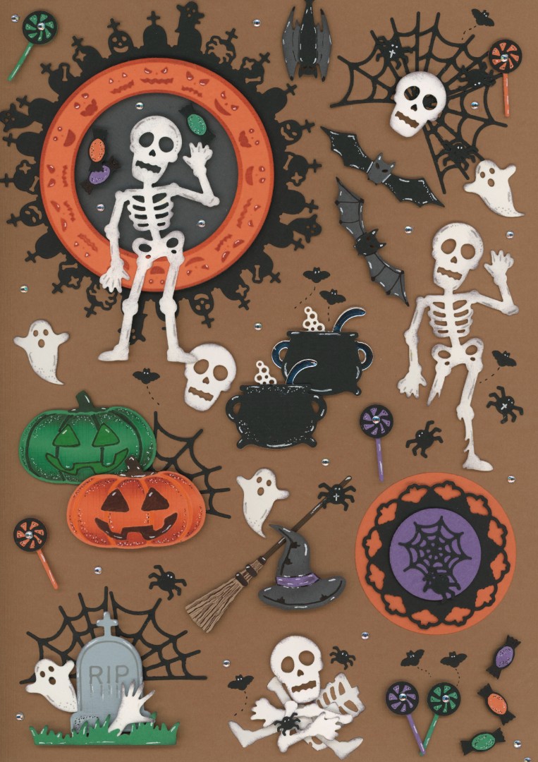 Dies - Yvonne Creations - Trick or Treat - Happy Halloween
