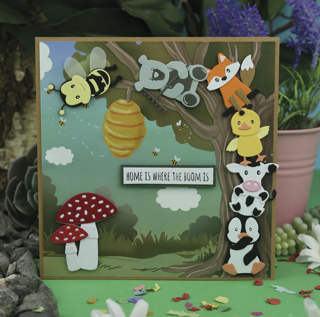 Designed by Anna - Mix and Match Cutting Dies - Blake Bear