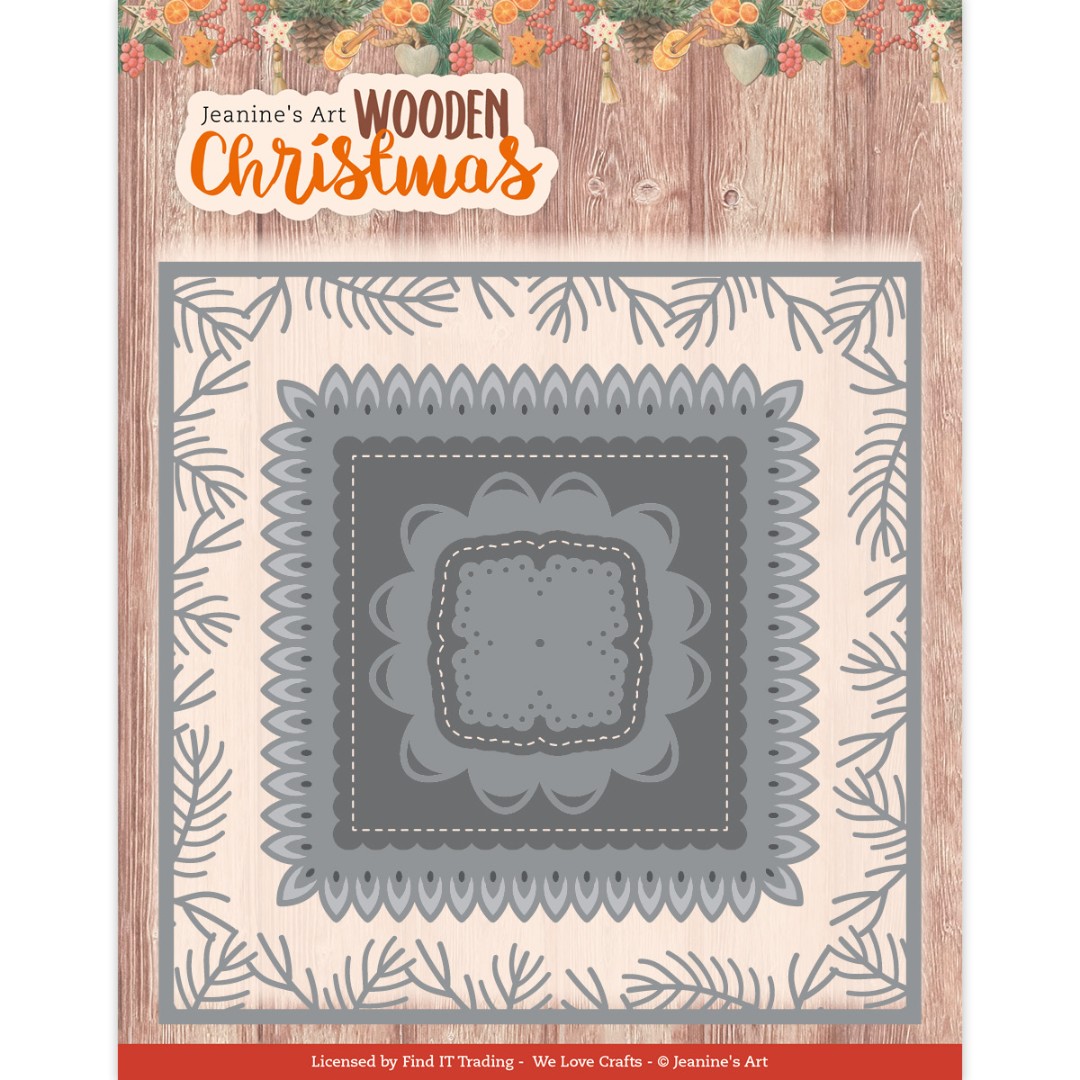Dies - Jeanine's Art - wooden Christmas - Wooden Frame Dies - Jeanine's Art - wooden Christmas - Wooden Frame