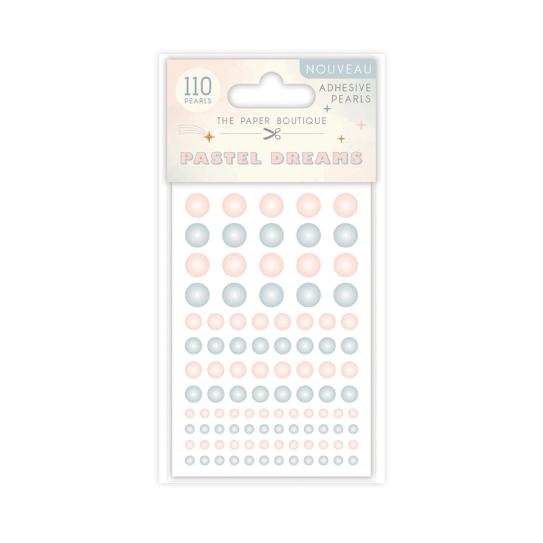 Pastel Dreams Adhesive Pearls (110pcs) Pastel Dreams Adhesive Pearls (110pcs)