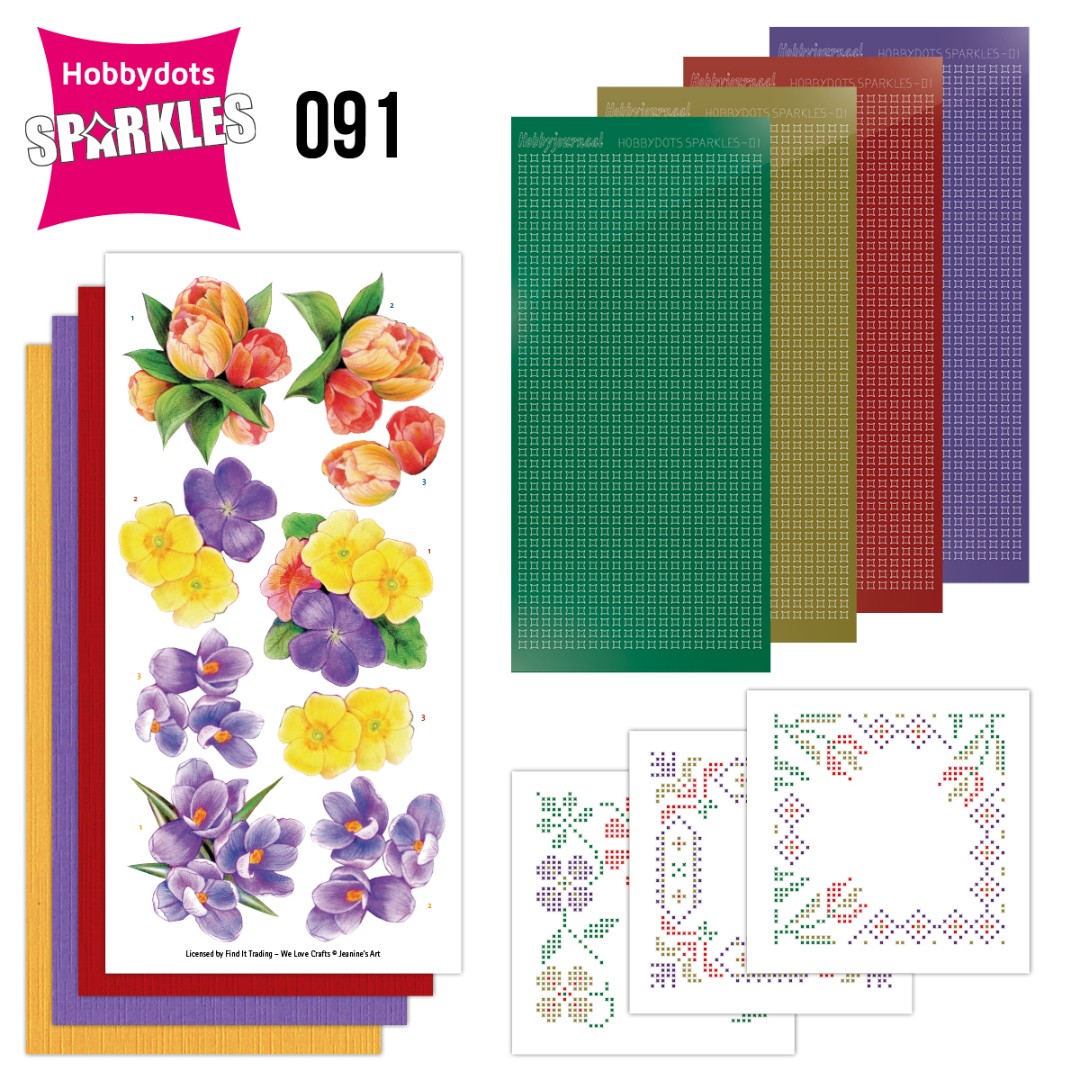 Sparkles Set 91 - Jeanine's Art - Spring Flowers Sparkles Set 91 - Jeanine's Art - Spring Flowers