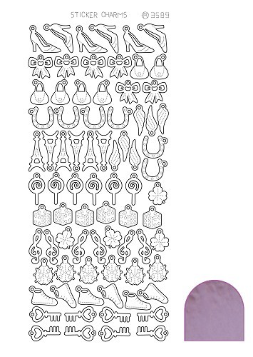 Sticker Charm Lucky - Mirror Candy Sticker Charm Lucky - Mirror Candy