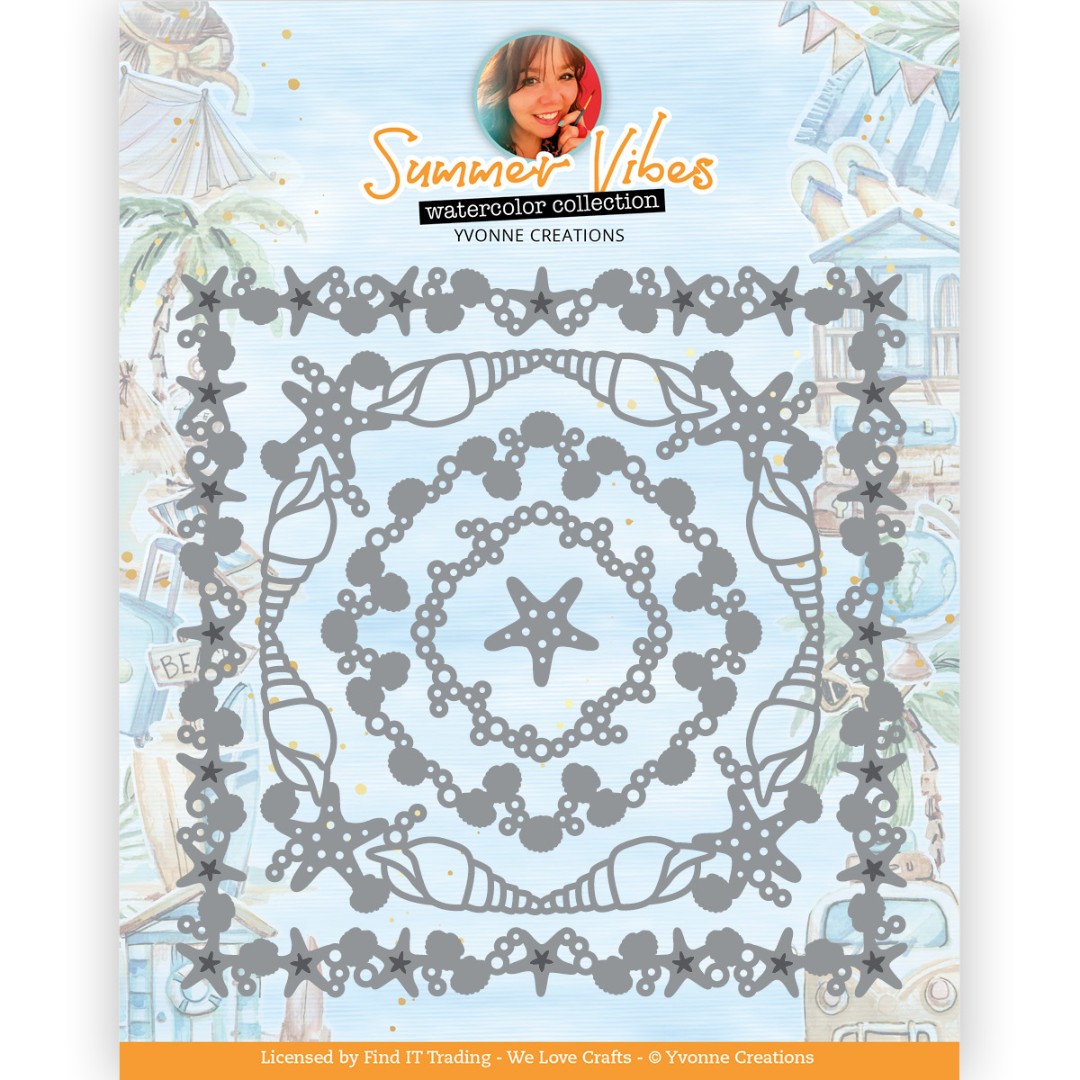 Dies - Yvonne Creations - Summer Vibes - Summer Frame Dies - Yvonne Creations - Summer Vibes - Summer Frame