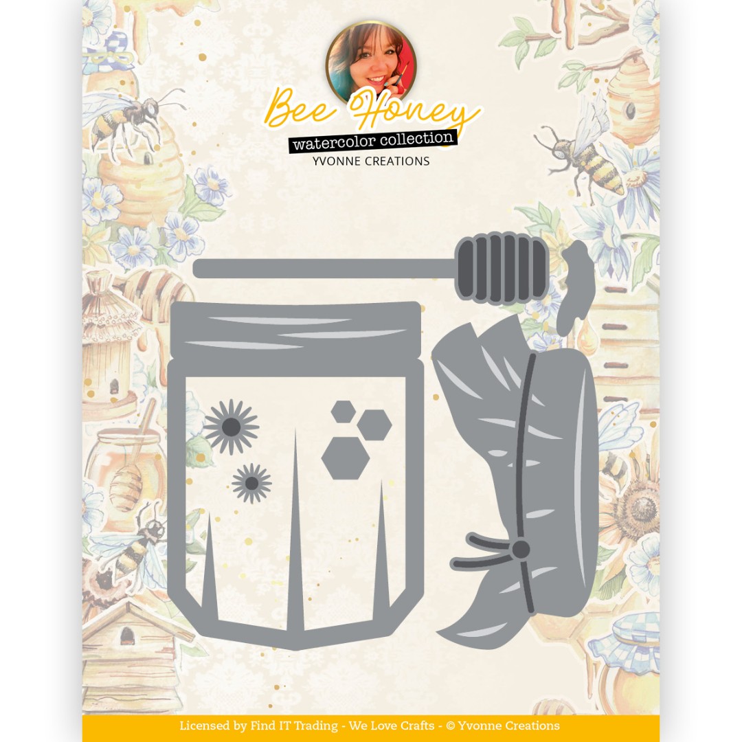 Dies - Yvonne Creations - Bee Honey - Honey Dies - Yvonne Creations - Bee Honey - Honey