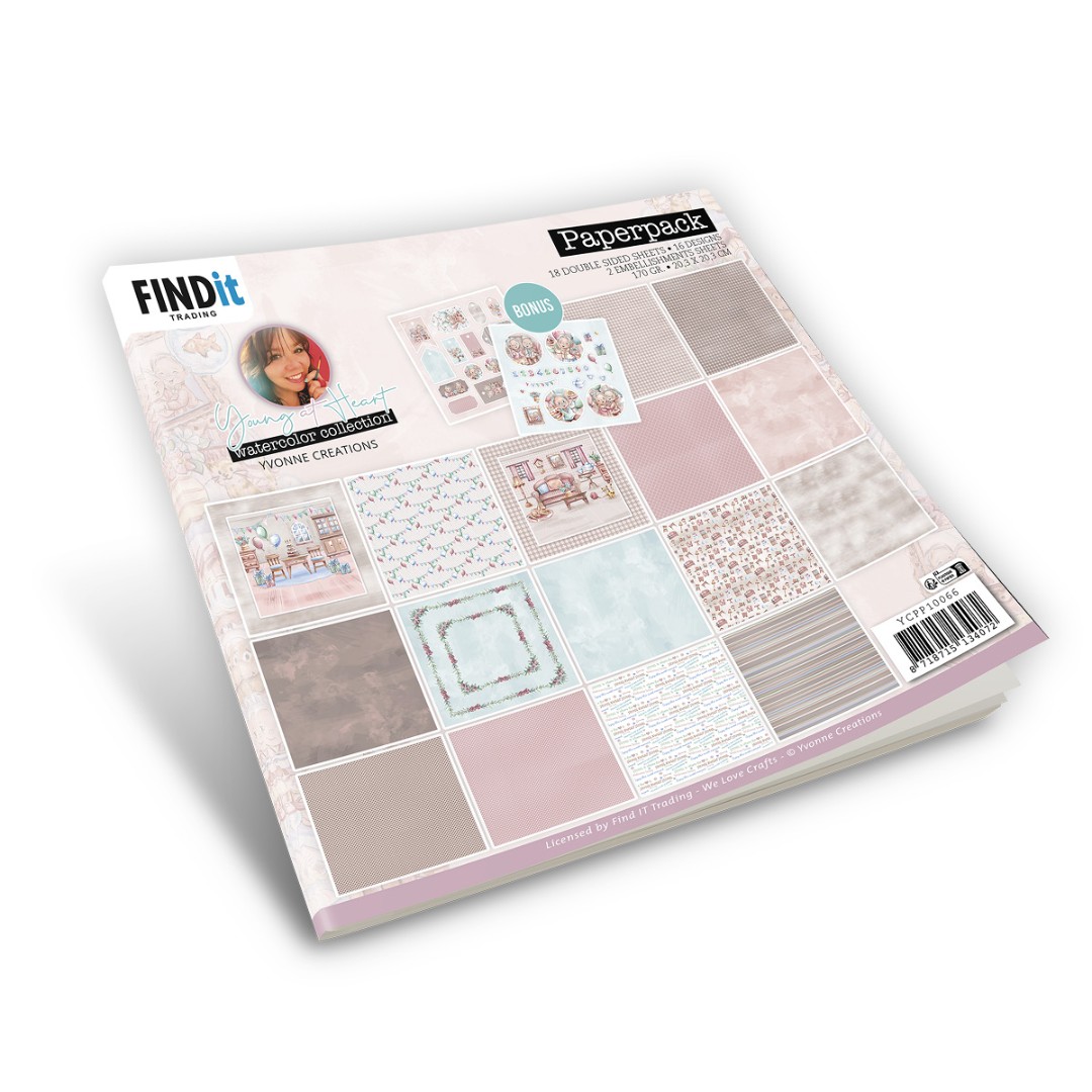 Paperpack - Yvonne Creations - Young at Heart Paperpack - Yvonne Creations - Young at Heart