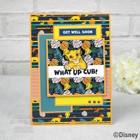 The Lion King - Card Making 8x8 Pad