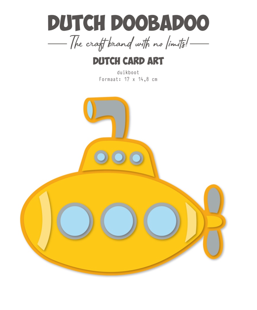 DDBD Card Art Duikboot A5