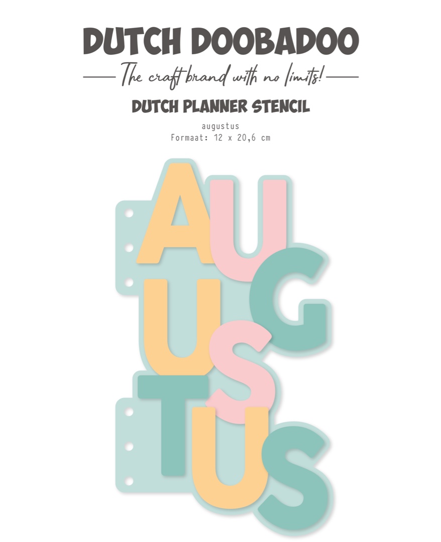 DDBD Planner stencil Augustus DDBD Planner stencil Augustus