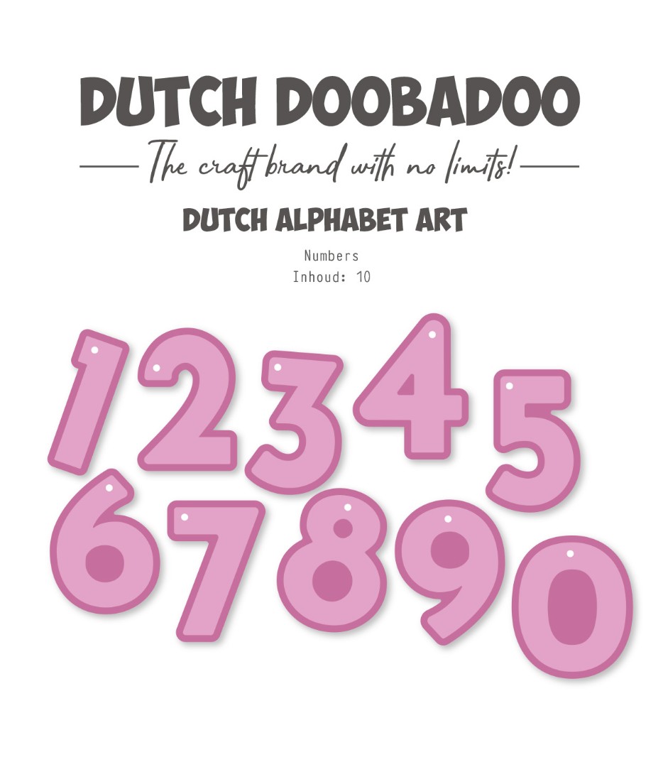 Stencils -DDBD - Dutch alphabet art - numbers Stencils -DDBD - Dutch alphabet art - numbers