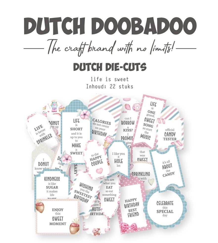 DDBD Die-Cuts Life is Sweet 2 DDBD Die-Cuts Life is Sweet 2
