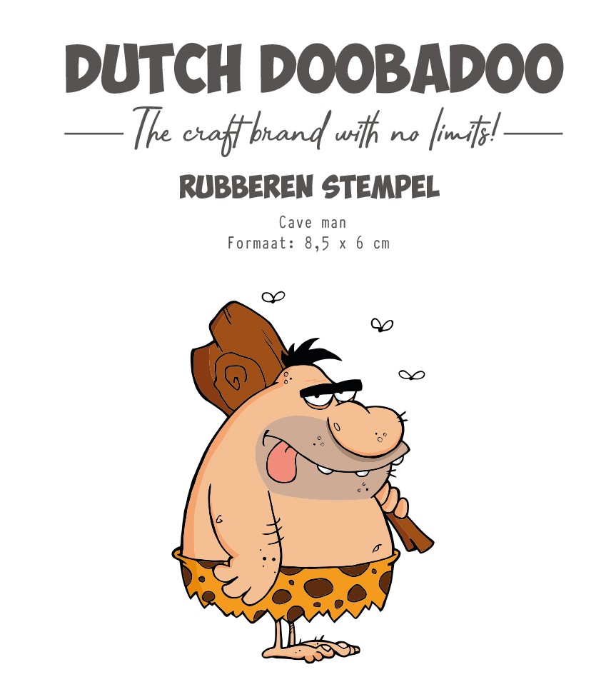 DDBD Rubber stempel Cave man DDBD Rubber stempel Cave man
