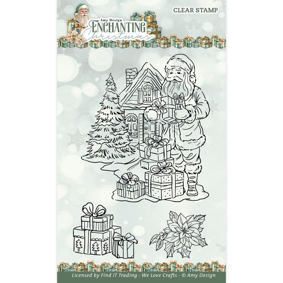 Clear Stamps - Amy Design - Enchanting Christmas - Santa Clear Stamps - Amy Design - Enchanting Christmas - Santa