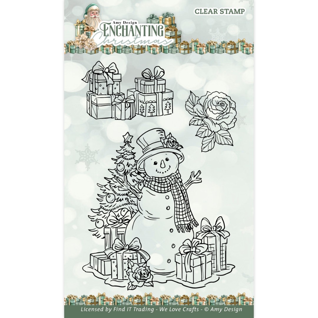 Clear Stamps - Amy Design - Enchanting Christmas - Snowman Clear Stamps - Amy Design - Enchanting Christmas - Snowman