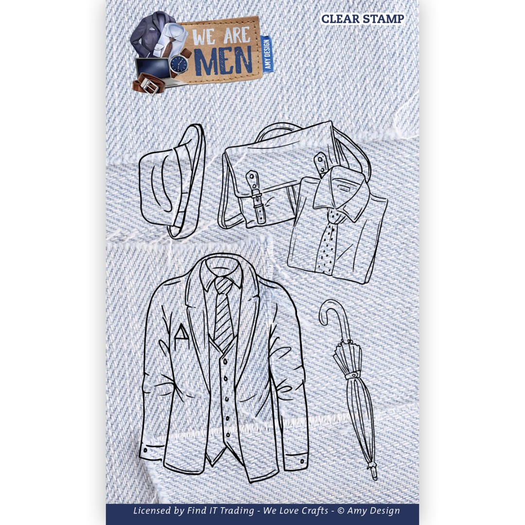 Clear Stamps - Amy Design - We Are Men - Men Clear Stamps - Amy Design - We Are Men - Men