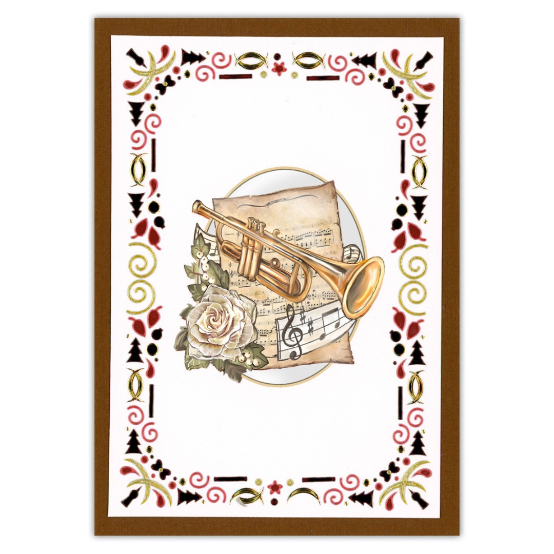 Creative Hobbydots 54 - Frosted Gold Christmas
