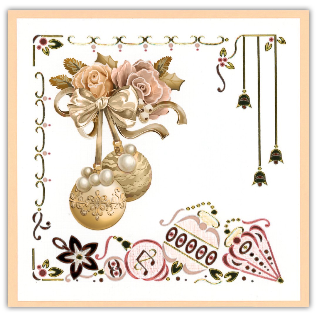 Dot and Do 270 - Amy Design - Frosted Gold Christmas