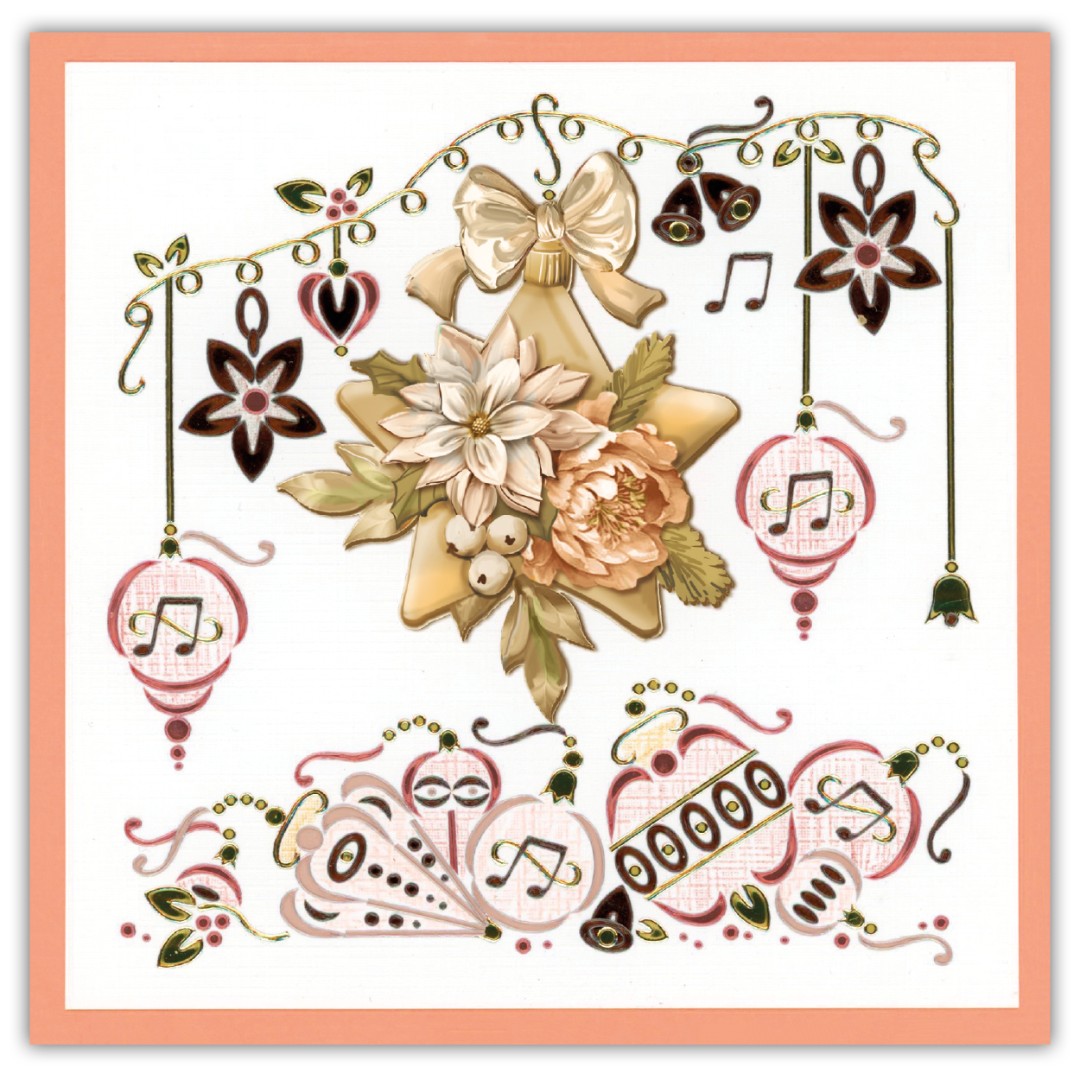 Dot and Do 270 - Amy Design - Frosted Gold Christmas