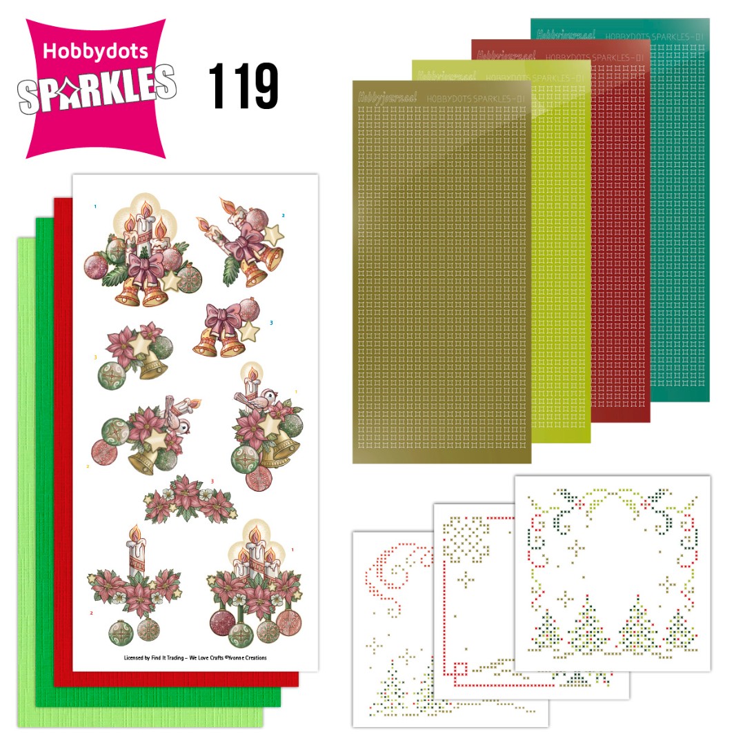 Sparkles 119 - Yvonne Creations - Christmas Birds Sparkles 119 - Yvonne Creations - Christmas Birds
