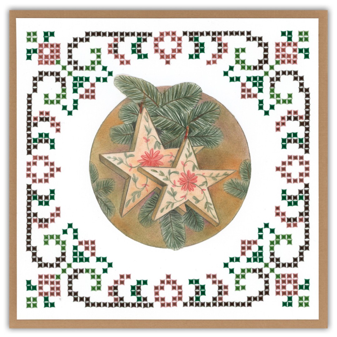 Sparkles 121 -  Jeanines Art - Wooden Christmas