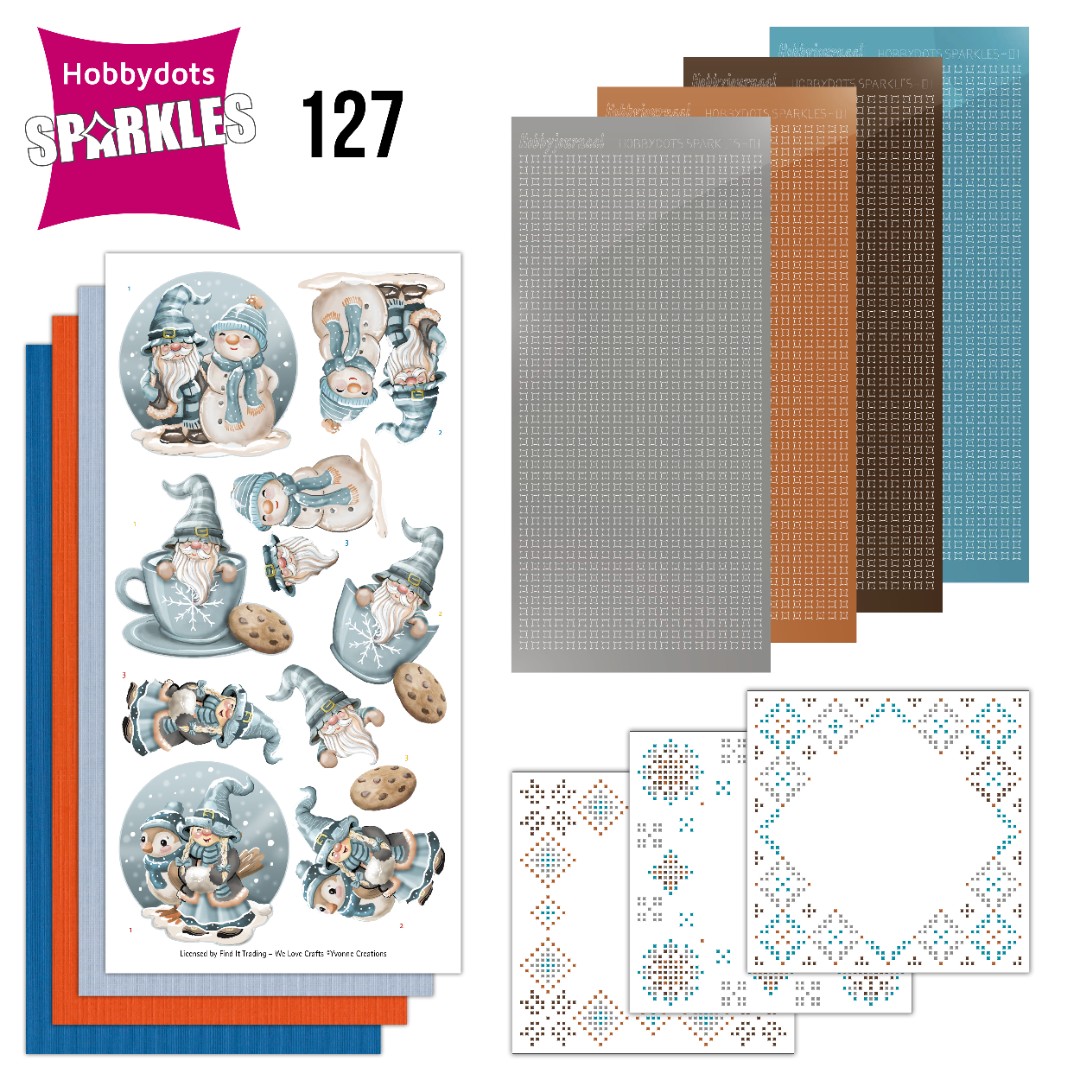 Sparkles 127 - Yvonne Creations - Winter Gnomes Sparkles 127 - Yvonne Creations - Winter Gnomes