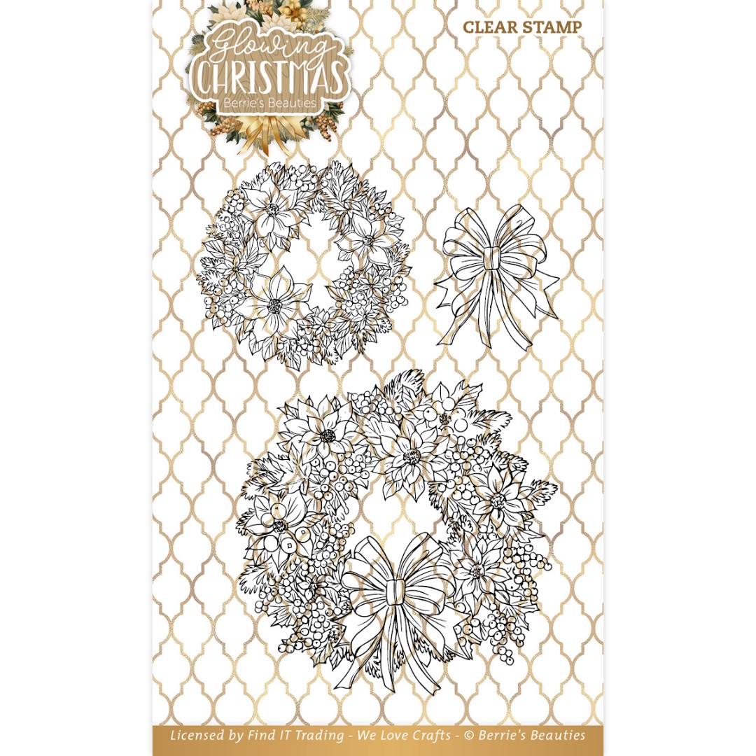 Clear Stamps - Berries Beauties -Glowing Christmas - Wreath Clear Stamps - Berries Beauties -Glowing Christmas - Wreath