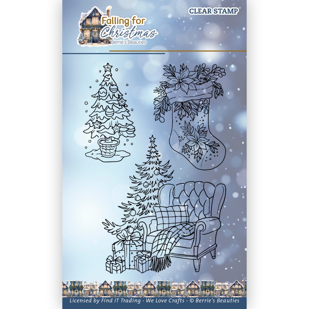 Clear Stamps - Berries Beauties - Falling for Christmas - Chair Clear Stamps - Berries Beauties - Falling for Christmas - Chair