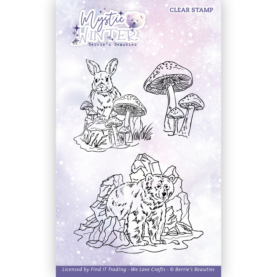 Clear Stamps - Berries Beauties - Mystic Winter - Polar Bear Clear Stamps - Berries Beauties - Mystic Winter - Polar Bear