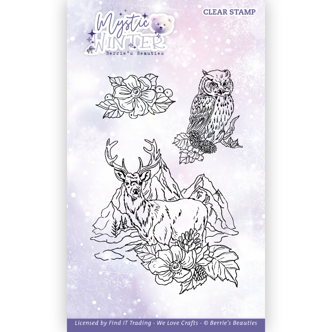 Clear Stamps - Berries Beauties - Mystic Winter - Deer Clear Stamps - Berries Beauties - Mystic Winter - Deer