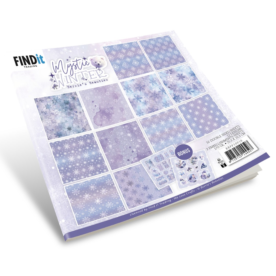 Paperpack - Berries Beauties - Mystic Winter - Design Paperpack - Berries Beauties - Mystic Winter - Design