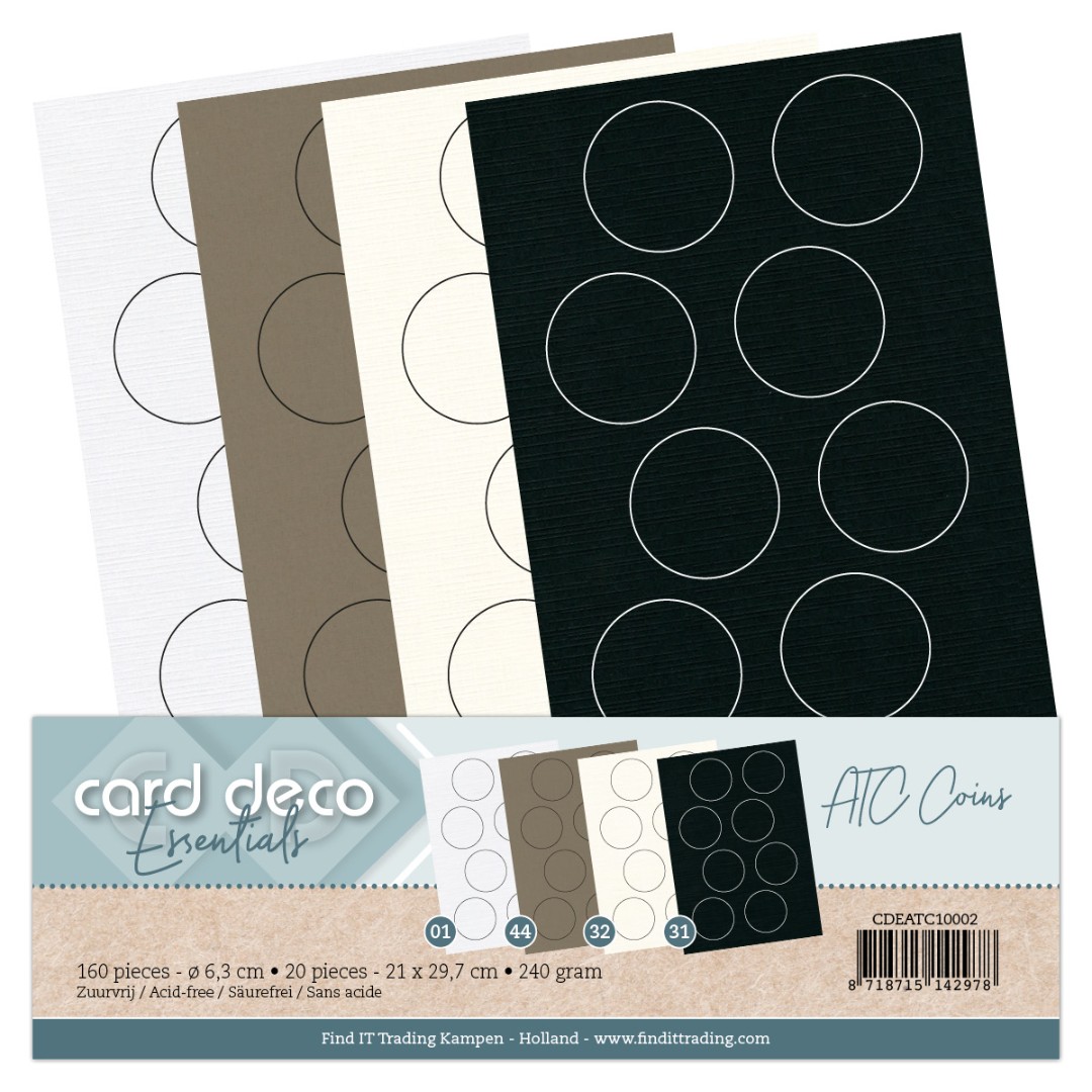 Card Deco Essentials - ATC Coins Card Deco Essentials - ATC Coins