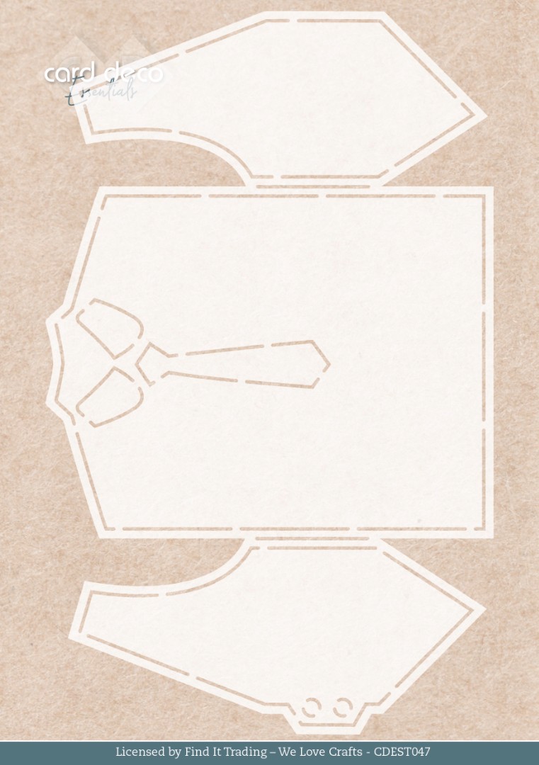 Stencil - Card Deco Essentials - We Are Men - Suit - A5 Stencil - Card Deco Essentials - We Are Men - Suit - A5