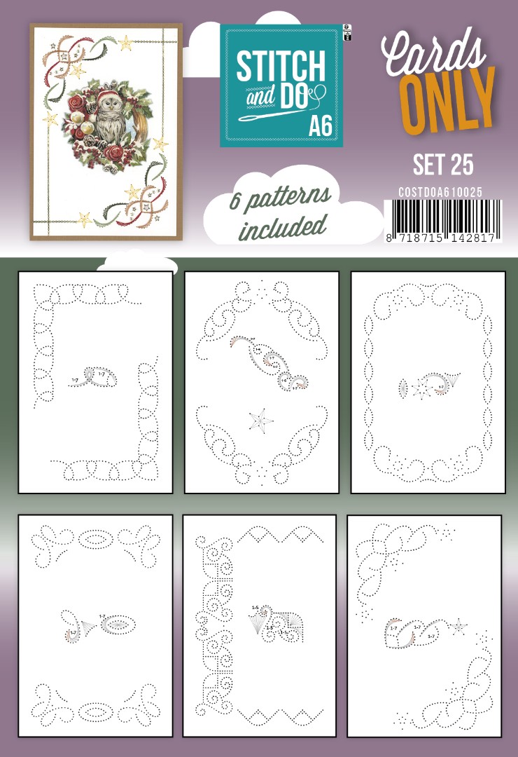 Stitch and Do - Cards Only A6 - Set 25 Stitch and Do - Cards Only A6 - Set 25