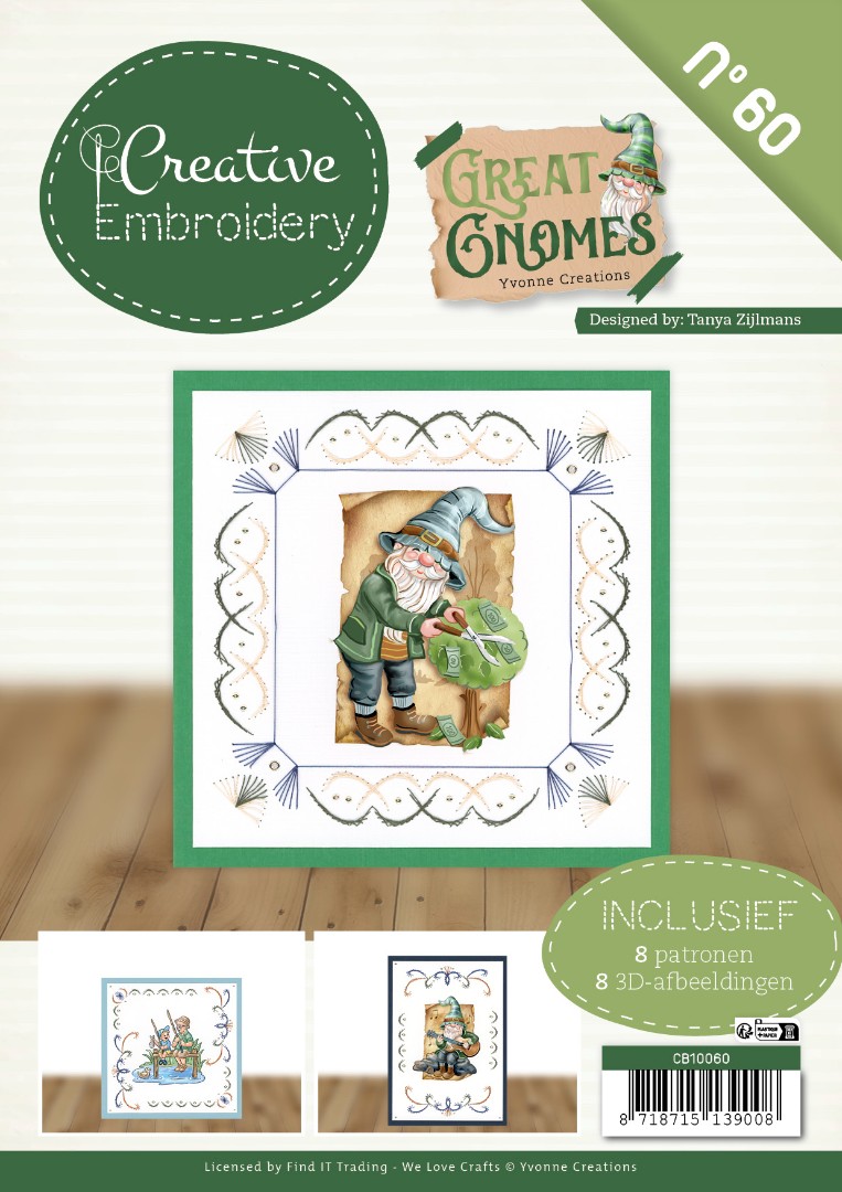 Creative Embroidery 60 - Yvonne Creations - Great Gnomes