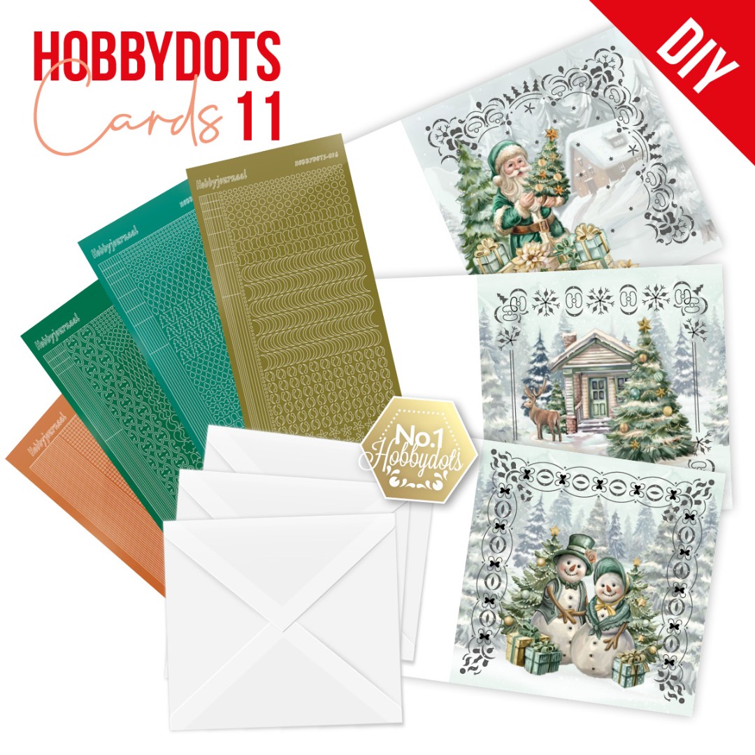 Hobbydots Cards 11 - Enchanting Christmas Hobbydots Cards 11 - Enchanting Christmas