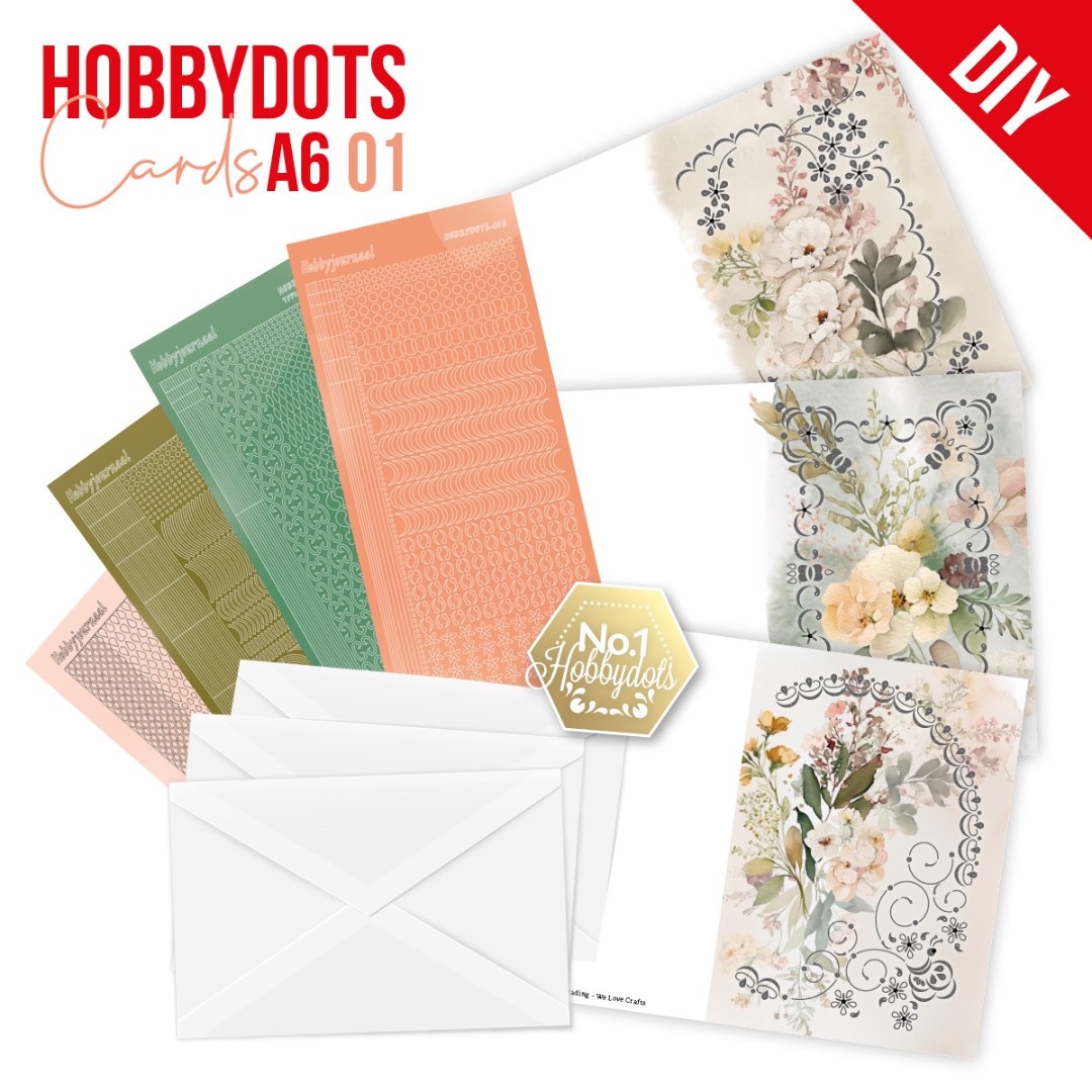 Dot and Do Cards A6 1 - Wedding Flowers Dot and Do Cards A6 1 - Wedding Flowers