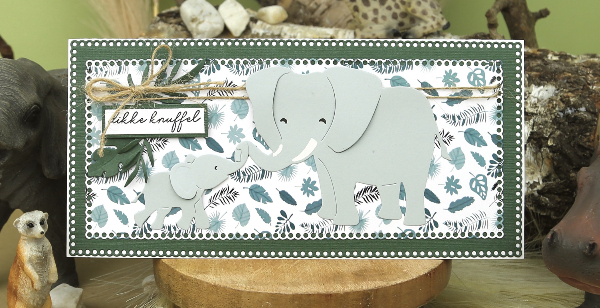 Dies - Yvonne Creations - Young and Wild - Elephants
